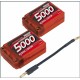 VTEC LiPo 5000 Saddlepack hardcase - 50C - 7,4V Nosram